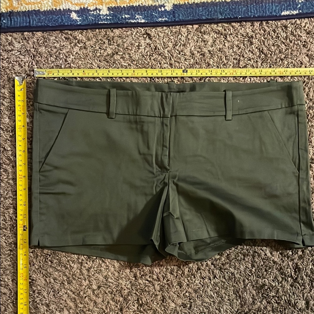 Olive Green Women's Shorts